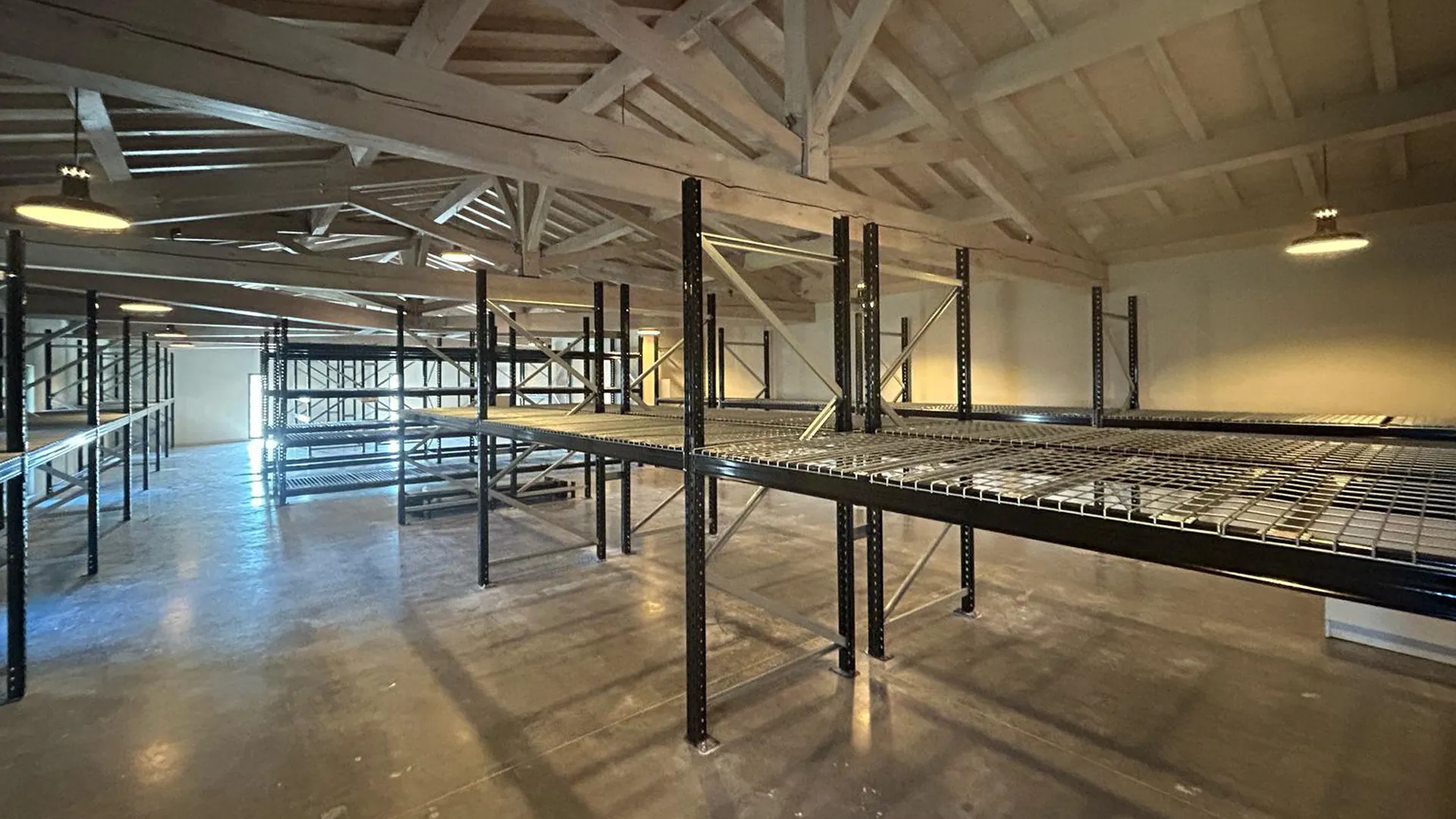 Solution de stockage avec rack pour un château à Leognan - Bordeaux Rayonnage