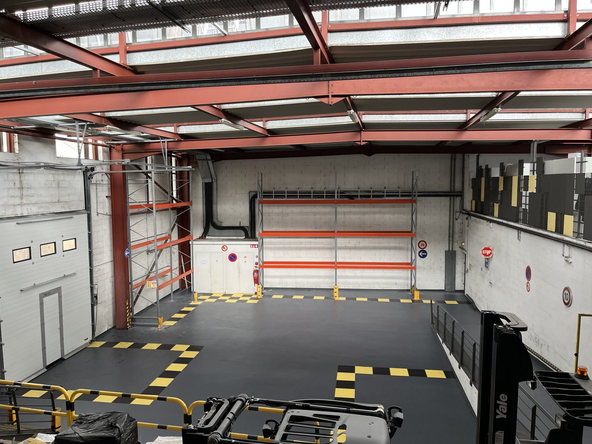 lycée - bordeaux rayonnage : rack a palettes