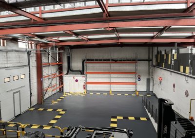 lycée - bordeaux rayonnage : rack a palettes